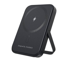 Універсальна мобільна батарея Choetech Magnetic 5000mAh Qi-15W Black (B742-CCBK)