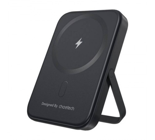 Універсальна мобільна батарея Choetech Magnetic 5000mAh Qi-15W Black (B742-CCBK)