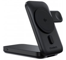 Універсальна мобільна батарея Choetech Magnetic 10000mAh Qi-2 15W Black (B750-CCBK)