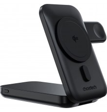 Універсальна мобільна батарея Choetech Magnetic 10000mAh Qi-2 15W Black (B750-CCBK)