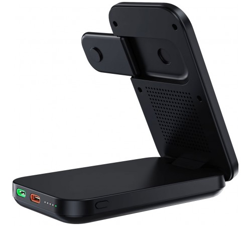 Універсальна мобільна батарея Choetech Magnetic 10000mAh Qi-2 15W Black (B750-CCBK)