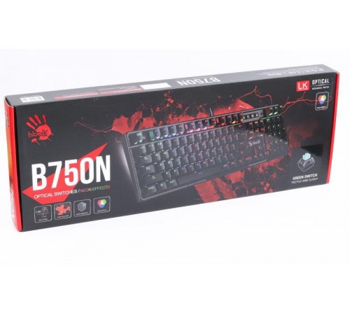 Клавіатура A4Tech B750N Bloody Black