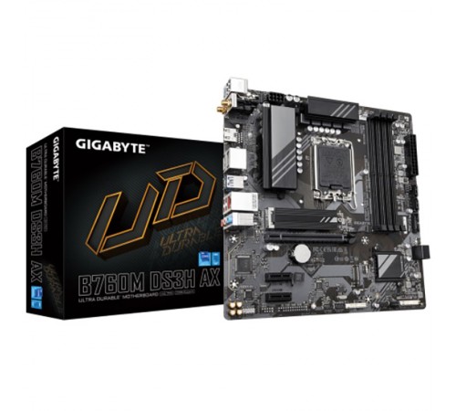 Материнська плата Gigabyte B760M DS3H AX Socket 1700