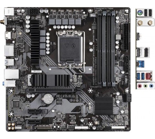 Материнська плата Gigabyte B760M DS3H AX DDR4 Socket 1700