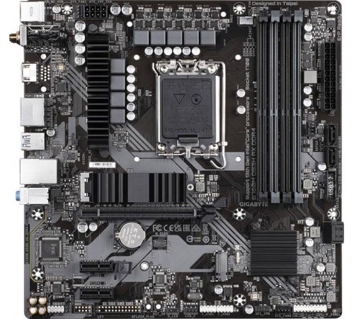 Материнська плата Gigabyte B760M DS3H AX DDR4 Socket 1700