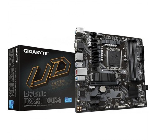 Материнська плата Gigabyte B760M DS3H DDR4 Socket 1700