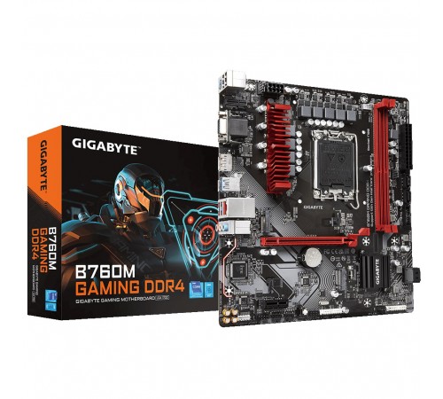 Материнська плата Gigabyte B760M Gaming DDR4 Socket 1700 Материнська плата Gigabyte B760M Gaming DDR4 Socket 1700