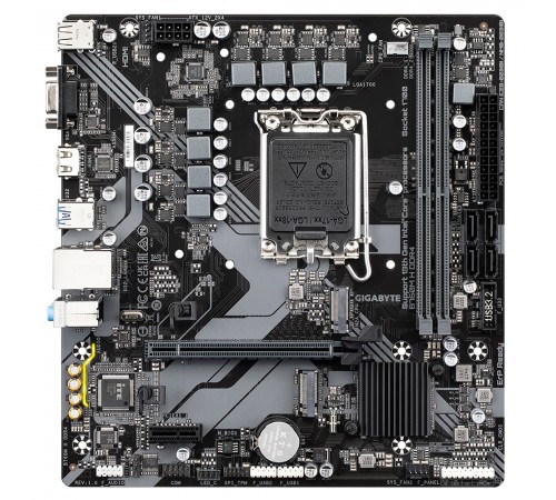 Материнська плата Gigabyte B760M H DDR4 Socket 1700