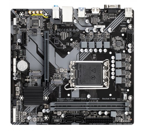 Материнська плата Gigabyte B760M H DDR4 Socket 1700