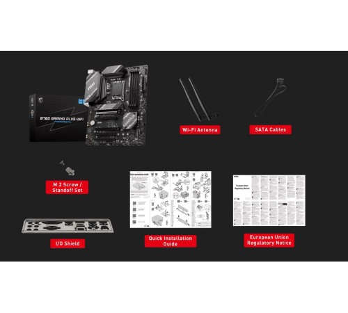 Материнська плата MSI B760 Gaming Plus WiFi DDR4 Socket 1700