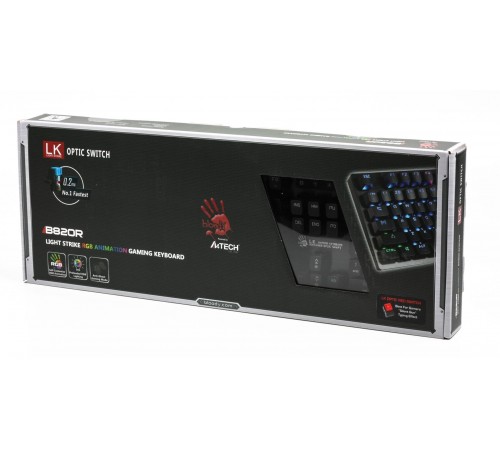 Клавіатура Bloody B820R Red SW Black