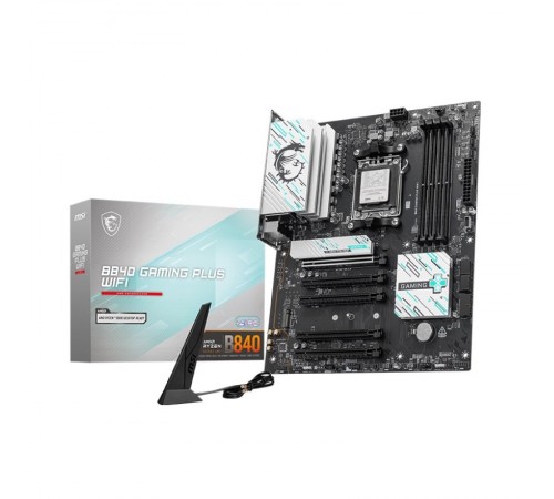 Материнська плата MSI B840 Gaming Plus WiFi Socket AM5 Материнська плата MSI B840 Gaming Plus WiFi Socket AM5