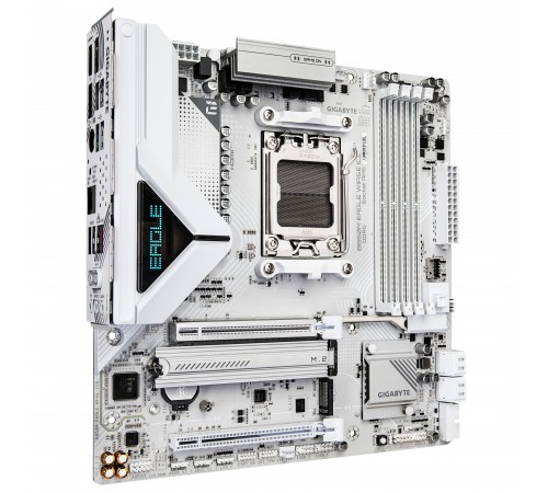 Материнська плата Gigabyte B850M Eagle WiFi6E Ice Socket AM5