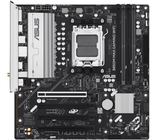 Материнська плата Asus B850M Max Gaming WiFi Socket AM5