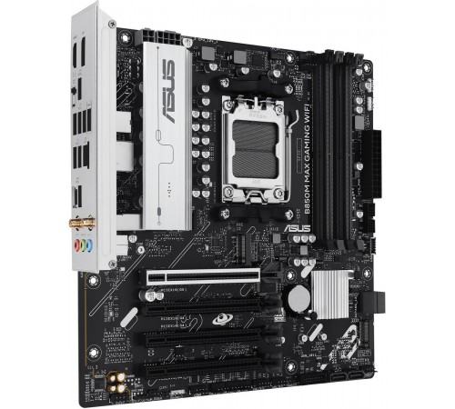 Материнська плата Asus B850M Max Gaming WiFi Socket AM5