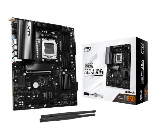 Материнська плата ASRock B850 Pro-A WiFi Socket AM5