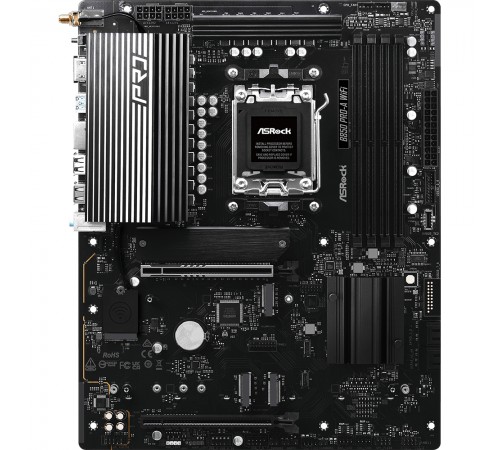 Материнська плата ASRock B850 Pro-A WiFi Socket AM5
