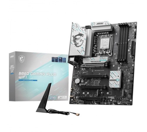 Материнська плата MSI B860 Gaming Plus WiFi Socket 1851 Материнська плата MSI B860 Gaming Plus WiFi Socket 1851