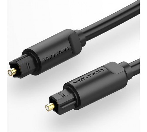 Кабель оптоволоконний Vention Optical Toslink, 1 m, Black (BAEBF)