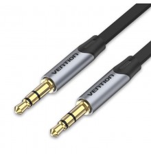 Кабель Vention 3.5 мм - 3.5 мм (M/M), 1.5 м, Silver/Black (BAPHG)
