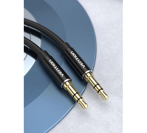 Аудіо-кабель Vention 3.5 мм - 3.5 мм (M/M), 0.5 м, Black (BAXBD)