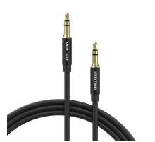 Аудіо-кабель Vention 3.5 мм - 3.5 мм (M/M), 0.5 м, Black (BAXBD)