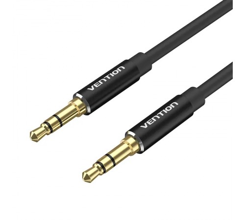 Аудіо-кабель Vention 3.5 мм - 3.5 мм (M/M), 0.5 м, Black (BAXBD)