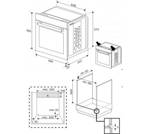 Духова шафа Beko BBIMM13400XCSW Духова шафа Beko BBIMM13400XCSW