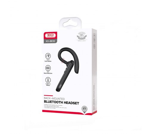 Bluetooth-гарнітура XO BE32 Black