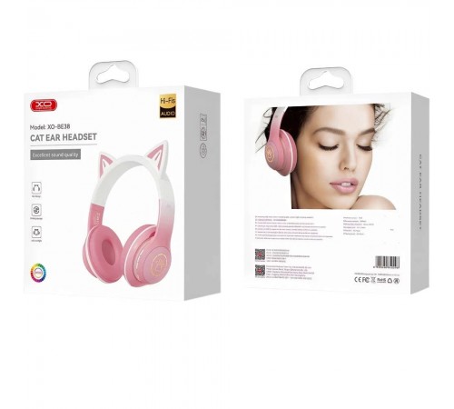 Bluetooth-гарнітура XO BE38 Pink (BE38.pink)