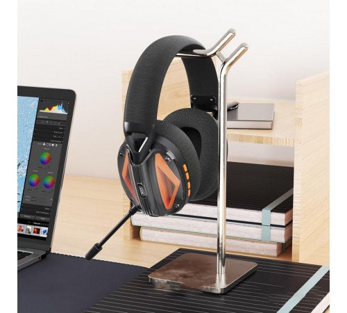 Bluetooth-гарнітура XO BE46 Black/Orange