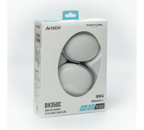 Bluetooth-гарнітура A4Tech Fstyler BH350C White Bluetooth-гарнітура A4Tech Fstyler BH350C White