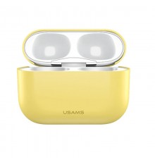 Чохол Usams US-BH569A Silicon Ultrathin для Apple AirPods Pro Yellow (BH569AP03)