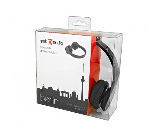 Bluetooth-гарнітура GMB Audio BHP-BER-BK Black