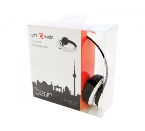 Bluetooth-гарнітура GMB Audio BHP-BER-W White