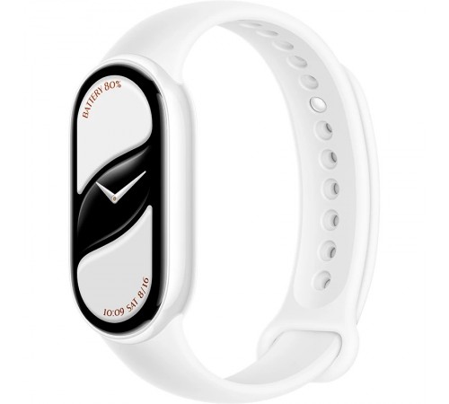Фiтнес-браслет Xiaomi Smart Band 10 Ceramic Edition Pearl White (BHR07Y5GL)