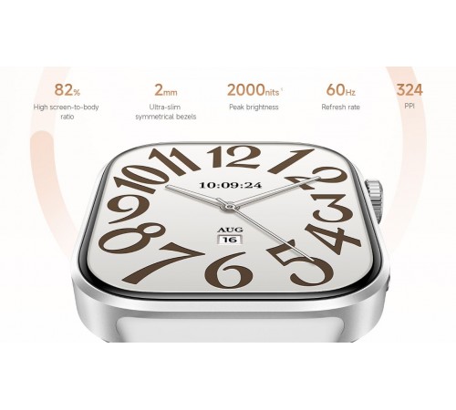 Смарт-годинник Xiaomi Redmi Watch 6 Silver Gray (BHR08CUGL)