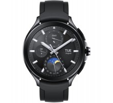 Смарт-годинник Xiaomi Watch 2 Pro Black Case with Black Fluororubber Strap (BHR7211GL)