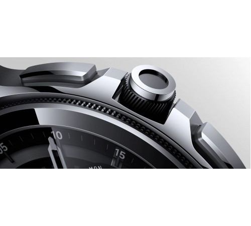 Смарт-годинник Xiaomi Watch 2 Pro Black Case with Black Fluororubber Strap (BHR7211GL)