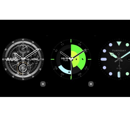 Смарт-годинник Xiaomi Watch 2 Pro Black Case with Black Fluororubber Strap (BHR7211GL)