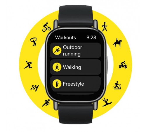 Смарт-годинник Xiaomi Redmi Watch 5 Lite Black (BHR8789GL)_EU