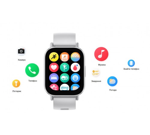 Смарт-годинник Xiaomi Redmi Watch 5 Active Silver (BHR8790GL)