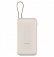 Універсальна мобільна батарея Xiaomi 20000mAh 33W Integrated Cable Beige (BHR8851GL)