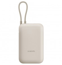 Універсальна мобільна батарея Xiaomi 10000mAh 22.5W Integrated Cable Beige (BHR9072GL)