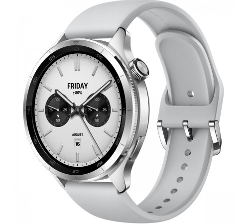 Смарт-годинник Xiaomi Watch S4 Silver (BHR9197GL)