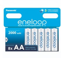 Акумулятори Panasonic Eneloop AA/HR06 NI-MH 2000 mAh BL 8 шт