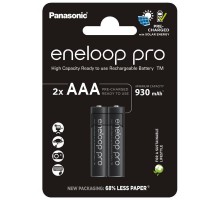 Акумулятори Panasonic Eneloop Pro AAA/HR03 NI-MH 930 mAh BL  2 шт