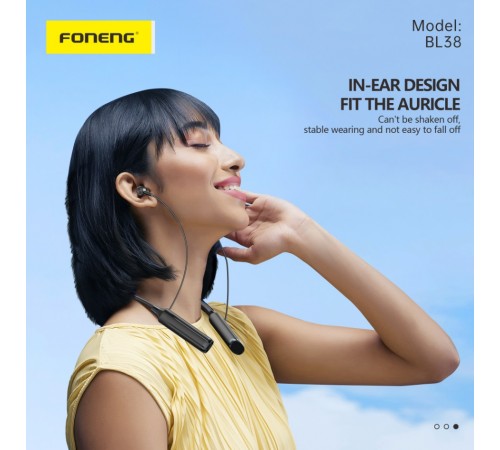Bluetooth-гарнітура Foneng Neckband Sport (BL38)