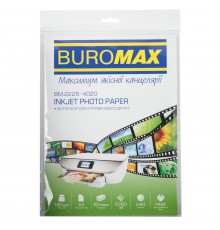 Фотопапір Buromax матовий 180г/м2 А4, 20л (BM.2225-4020)