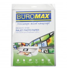 Фотопапір Buromax матовий 180г/м2 А4, 100л (BM.2225-4100)